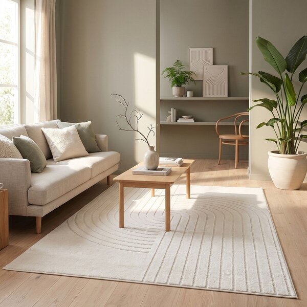 Kremowy dywan 200x290 cm Solace – ESTE