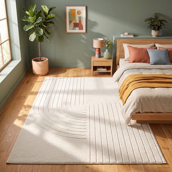 Kremowy dywan 200x290 cm Solace – ESTE