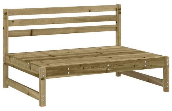Sofa środkowa do ogrodu, 120x80 cm, impregnowane drewno sosnowe