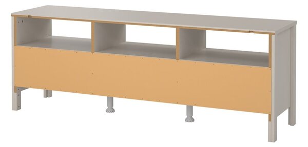 Szarobeżowa szafka pod TV 151x54x38 cm Madrid – Tvilum