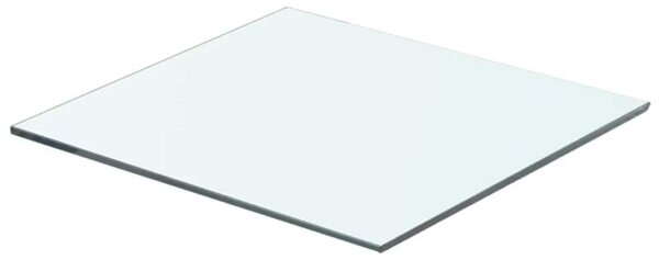 Szklany, bezbarwny panel, 40x30 cm
