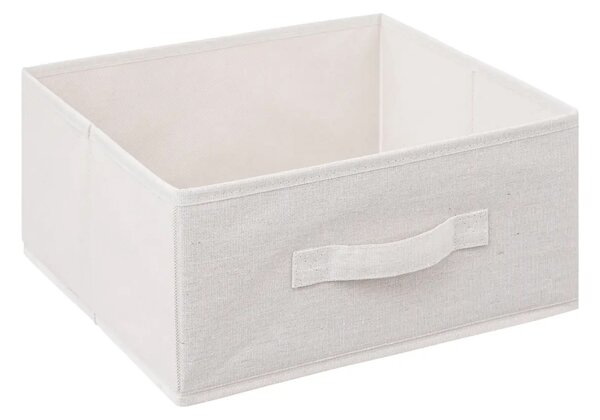 Półka bambusowa TIDY z 6 materiałowymi koszami, wys. 78,5 cm