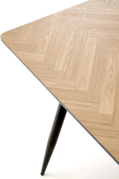Prostokątny stół w stylu modern retro 120x80 D8-P74