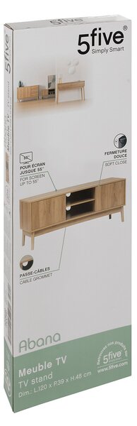Komoda pod telewizor ABANA, 120 x 39 x 48 cm
