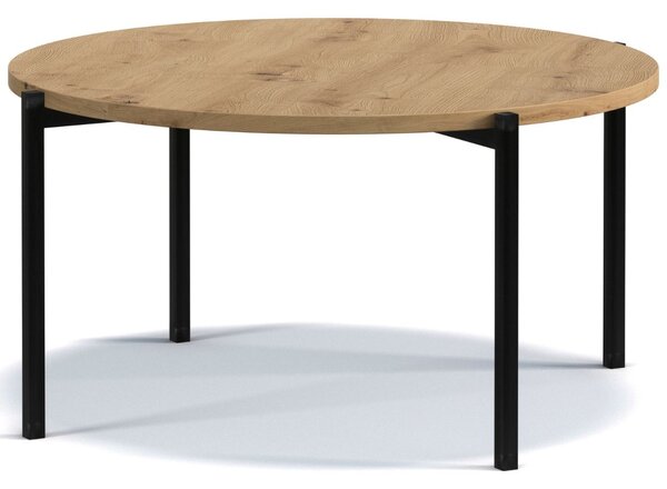 Okrągły Stolik kawowy Sevilla 84 cm Brązowy
