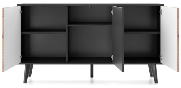 Komoda z drzwiami 154 cm Astro Czarny