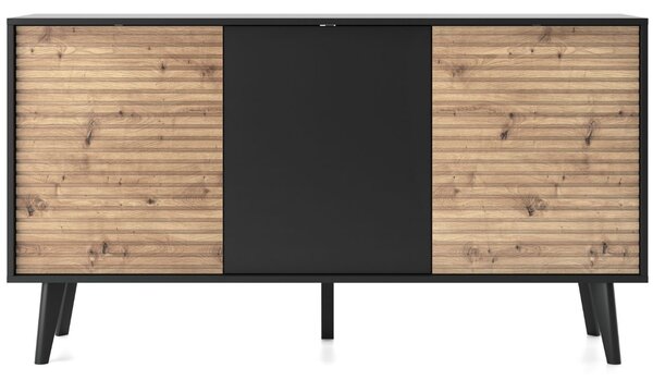 Komoda z drzwiami 154 cm Astro Czarny