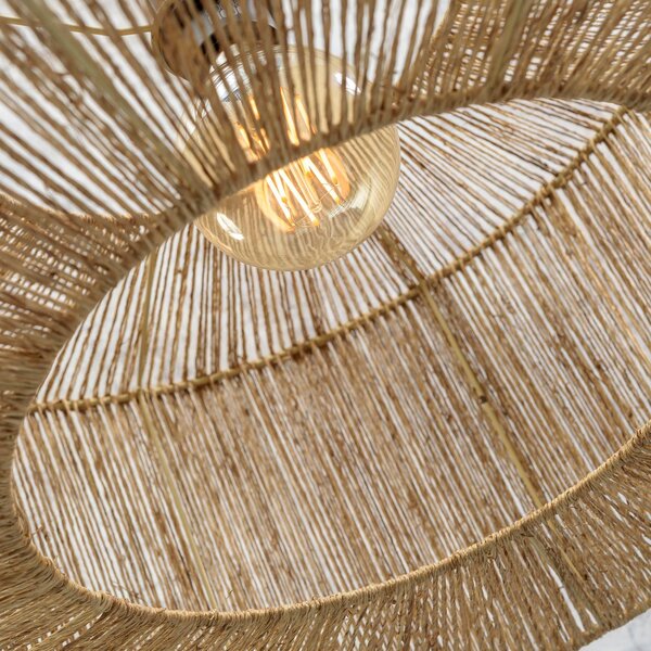 Good & Mojo Lampa sufitowa Iguazu, możliwość ściemniania, brązowy / rdzawy, salon / jadalnia, design