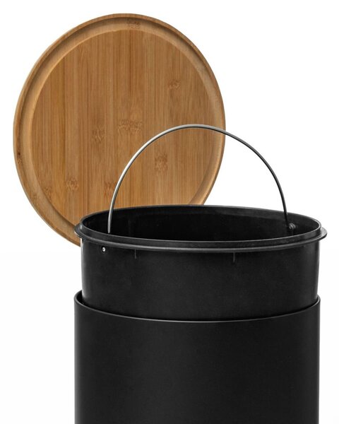 Kosz na śmieci MODERN, 30 L, metalowy