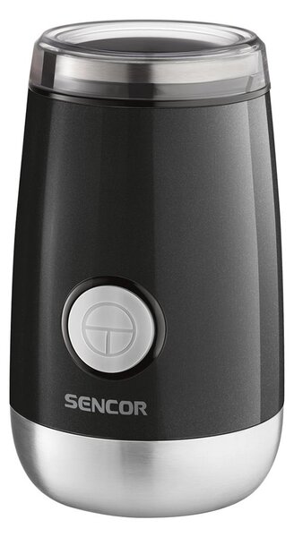 Sencor Sencor - Elektryczny młynek do kawy 60 g 150W/230V czarny/chrom FT0136