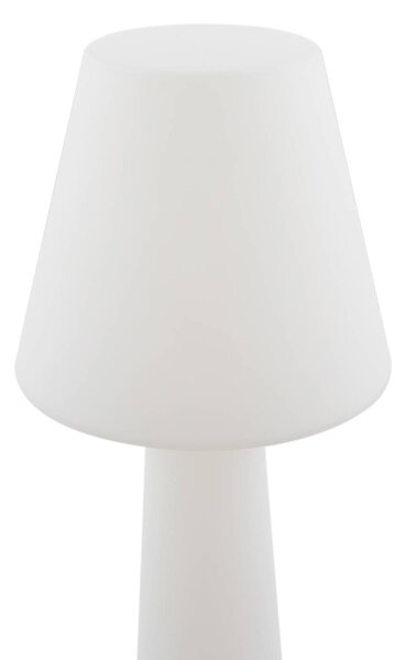 Lucande lampa tarasowa LED Gauri, biała, 153 cm, IP44 Gauri Lucande, możliwość ściemniania, biały / opal, tworzywo sztuczne, nowoczesny