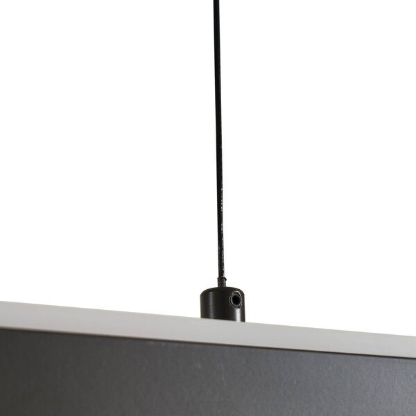 Lampa wisząca Lucande Lucande, możliwość ściemniania, czarny, salon / jadalnia, aluminium, nowoczesny