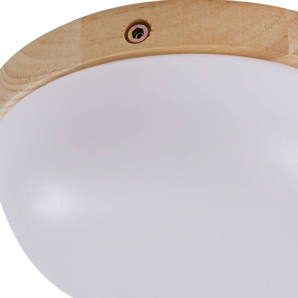Lampa sufitowa LED Pilvi Lindby, biały / opal, salon / jadalnia, tworzywo sztuczne, nowoczesny