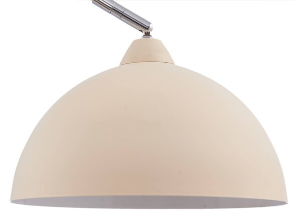Lampa stojąca Tonka Lindby, kremowy / amber, salon / jadalnia, metal, nowoczesny