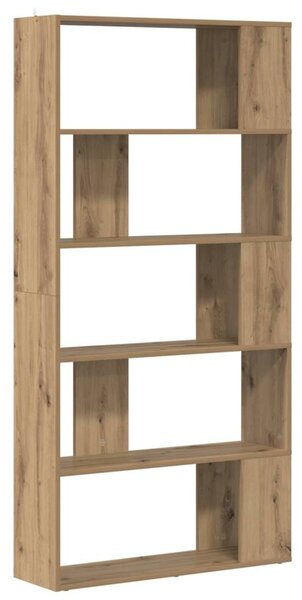 Szafka na książki dąb rzemieślniczy 80 x 24 x 159 cm