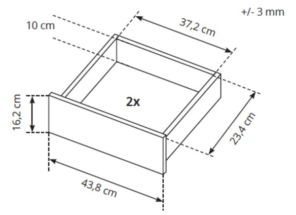 Łóżko drewniane 160 x200 Baffi Dąb Craft Złoty, Biały