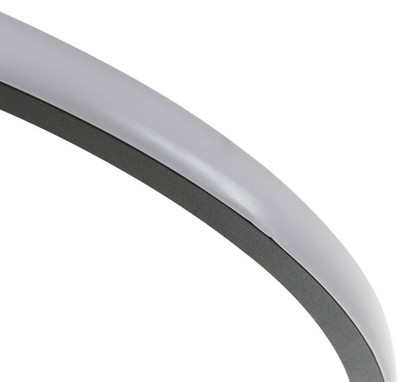 Lampa sufitowa LED Thalina Lindby, możliwość ściemniania, czarny, salon / jadalnia, metal, nowoczesny