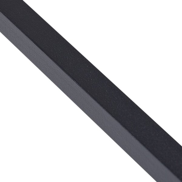 Kinkiet LED Natsumi Lindby, czarny, salon / jadalnia, aluminium, nowoczesny