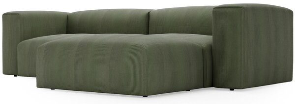 Narożnik wypoczynkowy L prawy Landi Zielony