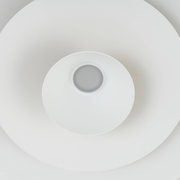 Lampa wisząca Livie Lucande, możliwość ściemniania, kremowy / amber, salon / jadalnia, nowoczesny