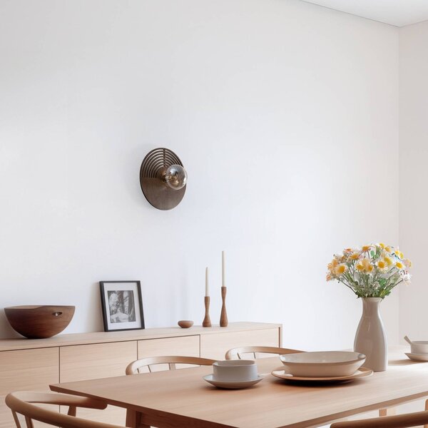 Kinkiet Lunar TK Lighting, możliwość ściemniania, jasne drewno, salon / jadalnia, drewno, nowoczesny