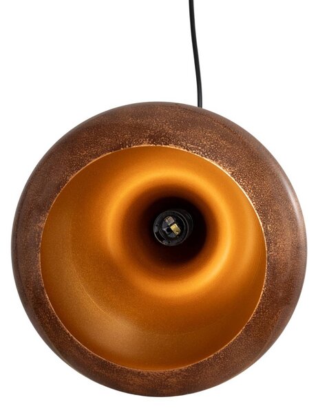 Lampa wisząca Muba Opviq, możliwość ściemniania, brązowy / mosiężny, salon / jadalnia, metal