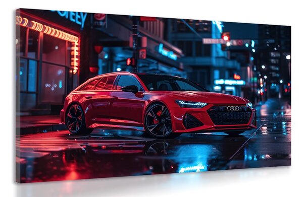 Obraz czerwone Audi - RS6 Legacy Edition