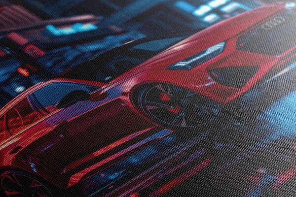 Obraz czerwone Audi - RS6 Legacy Edition
