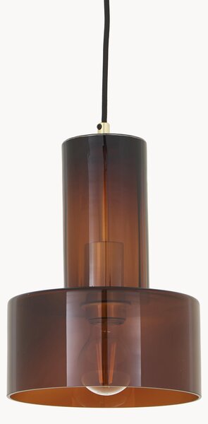 Lampa wisząca ze szkła Flowy