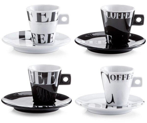 Zestaw do serwowania kawy COFFEE STYLE, 8 elementów, ZELLER