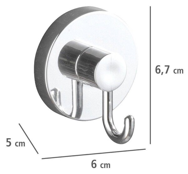 Wieszaki na przyssawki Vacuum-Loc, 2 sztuki w komplecie, WENKO