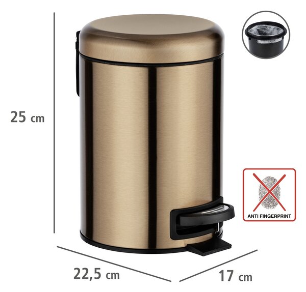 Kosz łazienkowy LEMAN, 3 L, WENKO