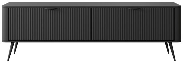 Szafka pod telewizor z drzwiczkami 160 cm Latina Czarna