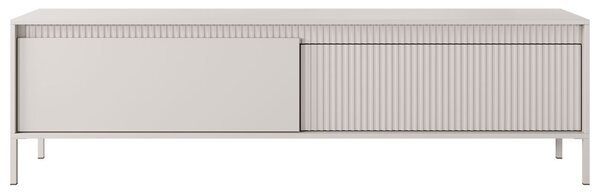 Szafka pod telewizor z drzwiczkami 187 cm Sorano Beżowa