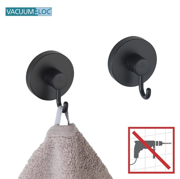 Wieszak na ręczniki Vacuum-Loc, 2 sztuki, WENKO