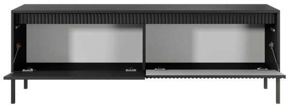 Szafka pod telewizor z drzwiczkami 153 cm Sorano Czarna