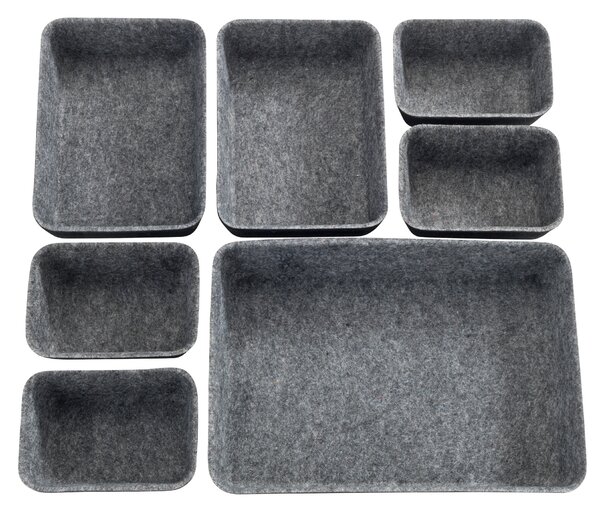 Organizery filcowe do szuflad, 7 sztuk, WENKO
