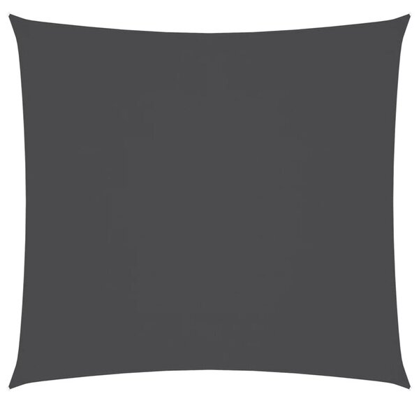 Żagiel ogrodowy z tkaniny oxford, kwadrat 3,6x3,6 m, antracyt