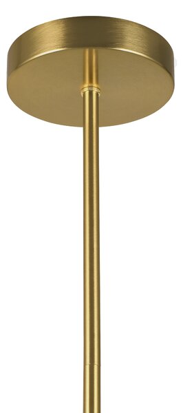 NOWOCZESNA LAMPA WISZĄCA SZCZOTKOWANE ZŁOTO FINO W4