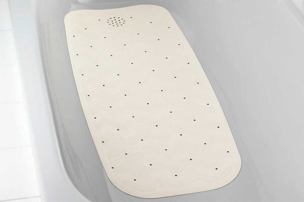 Antypoślizgowa mata do wanny NATURAL RUBBER, 90 x 37 cm