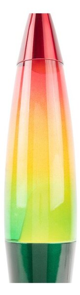 Zielona szklana lampa lawa (wysokość 41,5 cm) Rainbow Rocket Lava – Leitmotiv