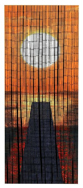 Zasłona bambusowa 90x200 cm