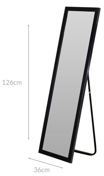 Lustro stojące prostokątne 126 cm