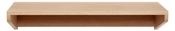 Biurko ścienne z litego drewna dębowego 35x80 cm Folk – Hübsch