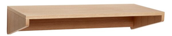 Biurko ścienne z litego drewna dębowego 35x80 cm Folk – Hübsch