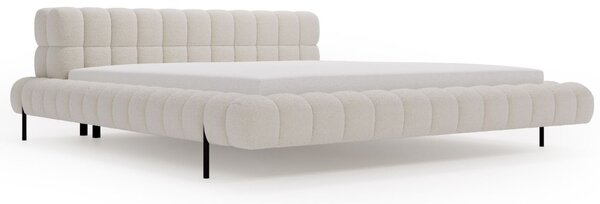 Łóżko tapicerowane ze stelażem 120x200 Imagine Beżowe