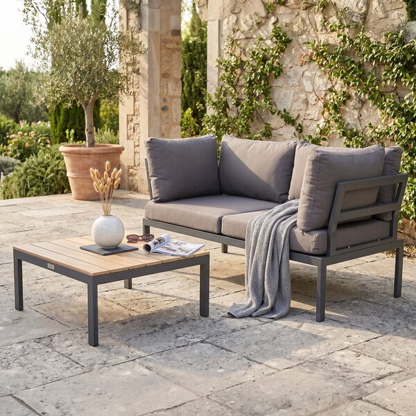 Sofa ogrodowa Java Dark Grey - Bjørkka
