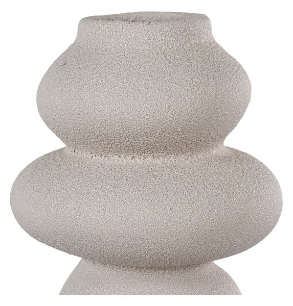 Kremowy kamionkowy wazon (wysokość 26,5 cm) – House Nordic