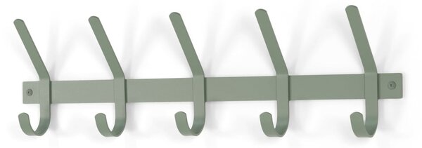Szarozielony metalowy wieszak ścienny 70 cm Dexter – Spinder Design