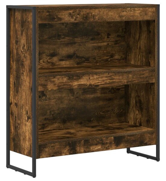 Szafka na książki dąb dymny 80 x 30 x 86,5 cm